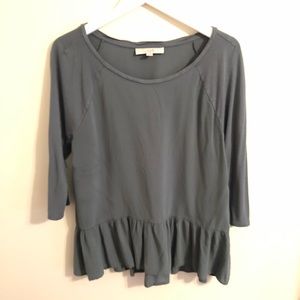 Loft Shirt 3/4 sleeves Size Large
